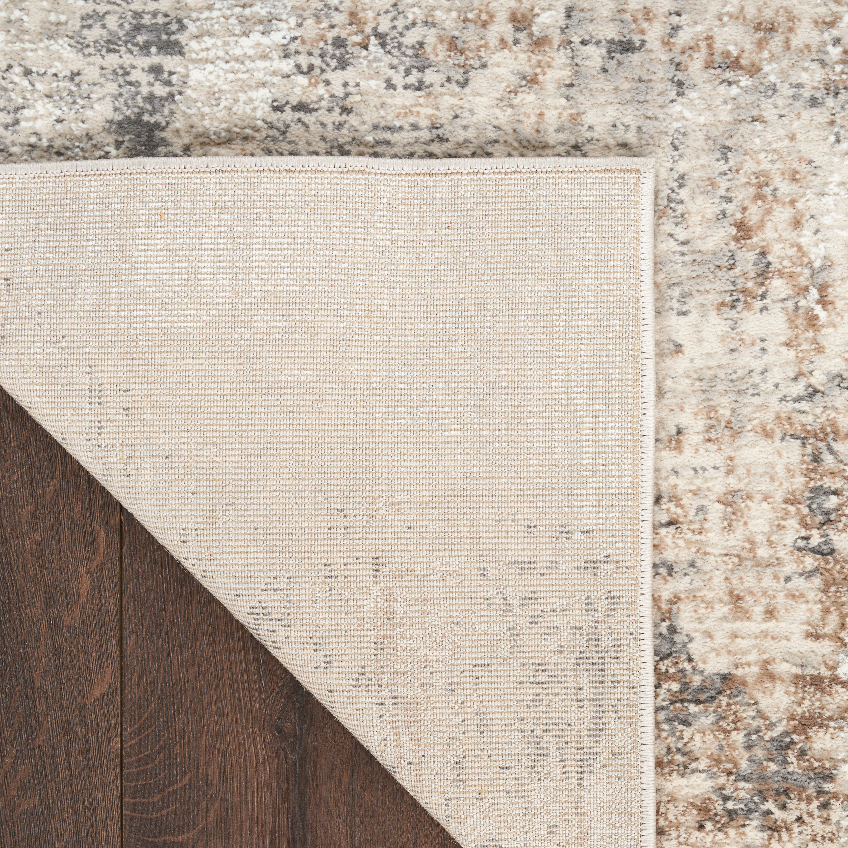 Nourison Sustainable Trends SUT04 Beige/Grey Large Rectangle Rug